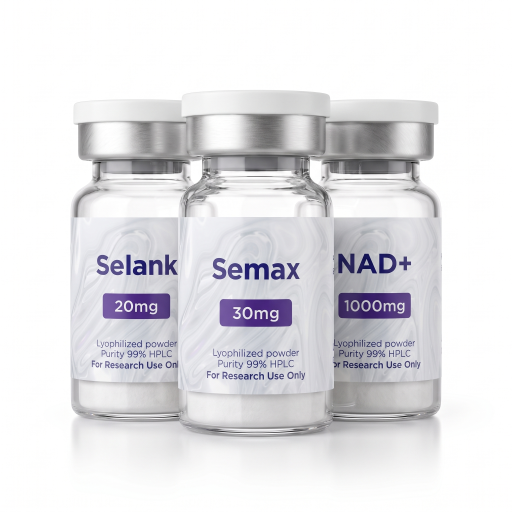 Neuro Elite Research Kit — Semax 30mg + Selank 20mg + NAD⁺ 1,000mg Peptides
