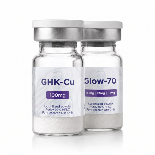 Dermal Matrix Research Kit — GHK-Cu 100mg + Glow-70 Peptides