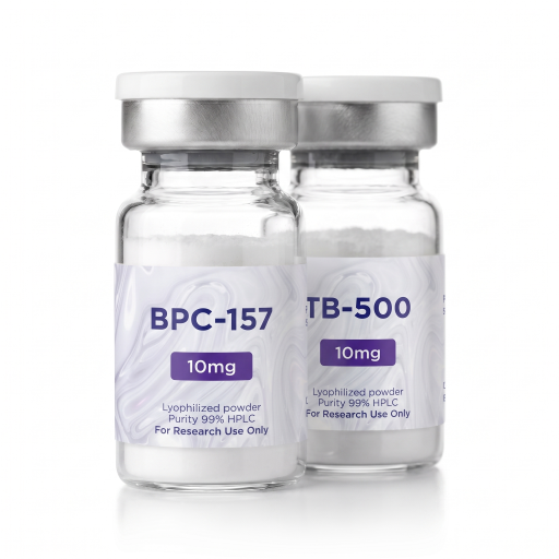 BPC/TB Matrix Signaling Research Combination — BPC-157 10mg + TB-500 10mg Peptides