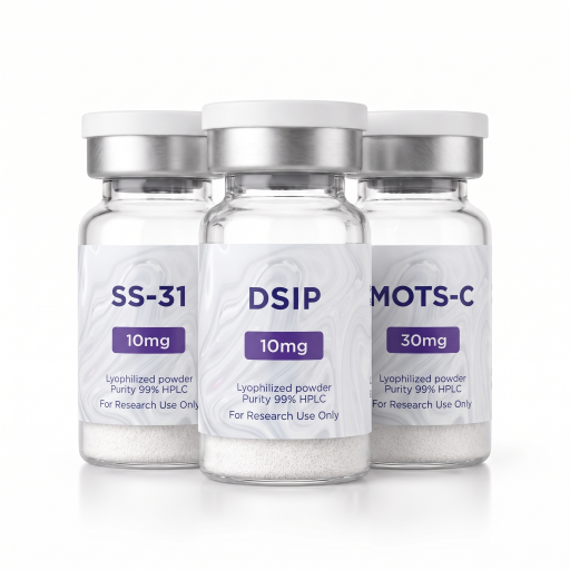 Matrix & Mitochondrial Research Kit — DSIP 10mg + SS-31 10mg + MOTS-C 30mg Peptides