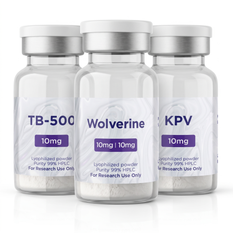 Multi-Compound Matrix Signaling Research Kit — BPC/TB Blend 20mg + KPV 10mg + TB-500 10mg Peptides - Thumbnail